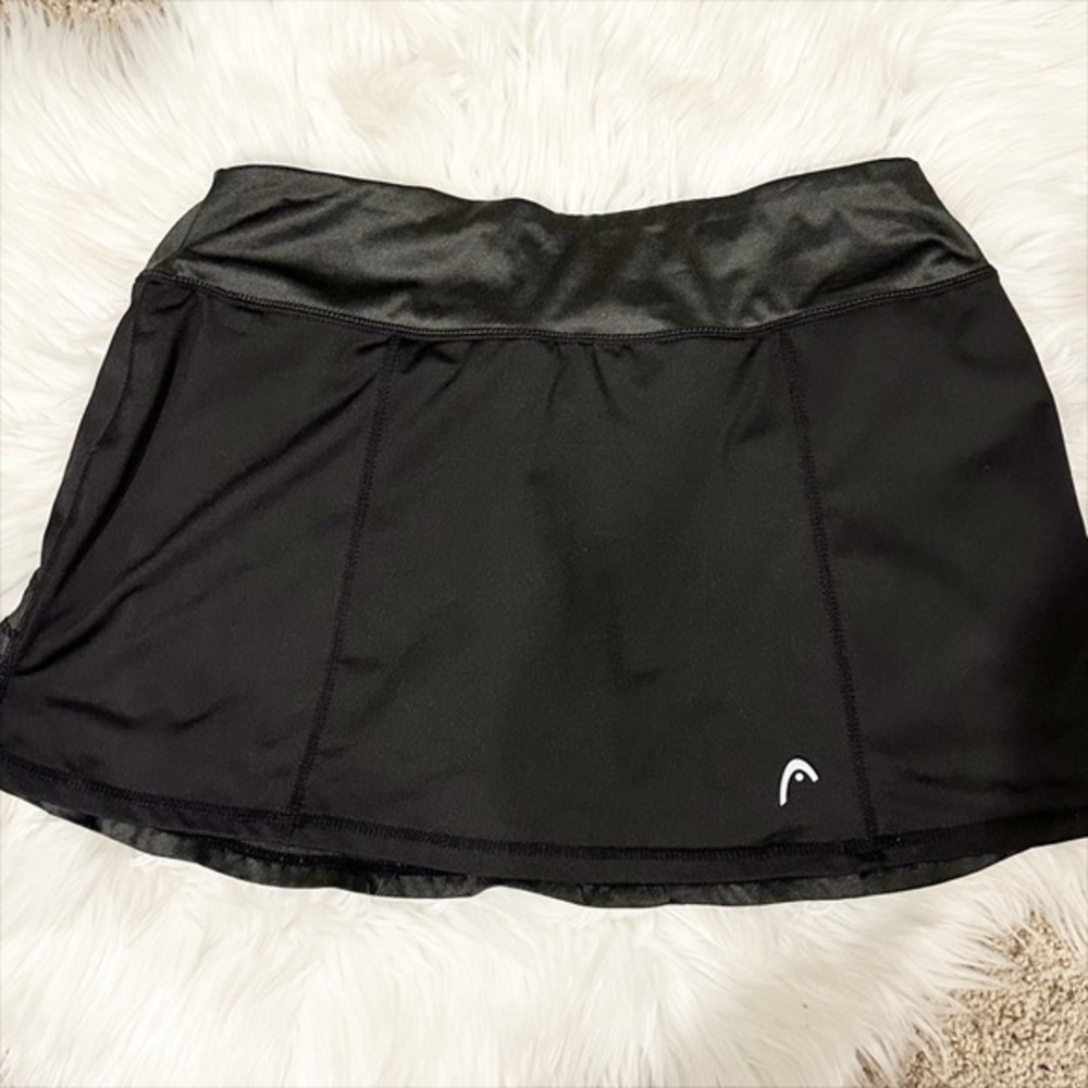 Head athletic black mini skorts